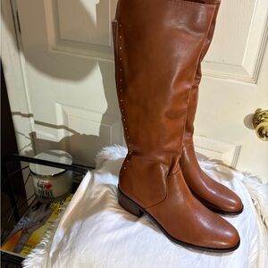 Brown Leather Boots